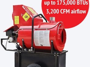 indirect fired heaters 200D