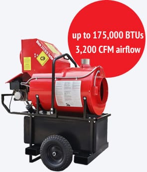 indirect fired heaters 200D