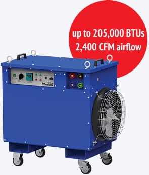 indirect fired heaters hx60