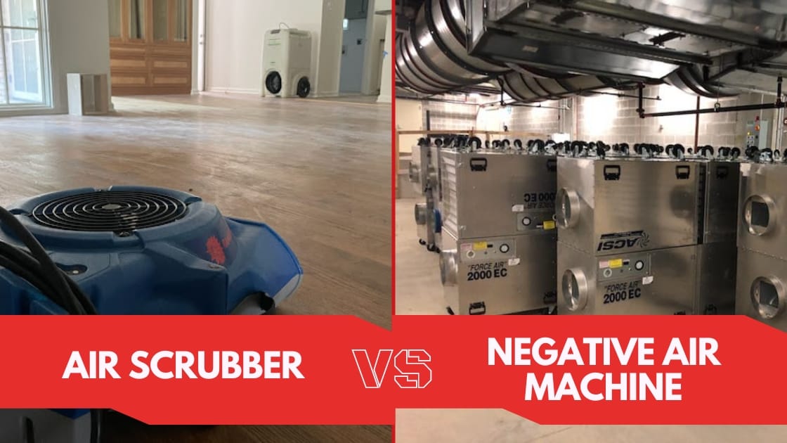 Air Scrubber vs. Negative Air Machine Rental Which Is Right for You