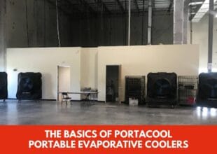 basics of portacool portable evaporative coolers