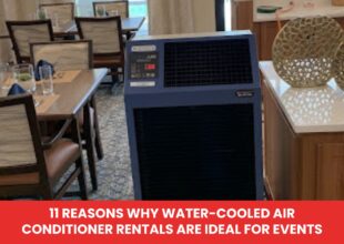 why water-cooled air conditioner rentals are ideal